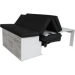 Sleeping system for kitchen VW T5 T6 Transporter Caravelle short wheelbase folding mattress