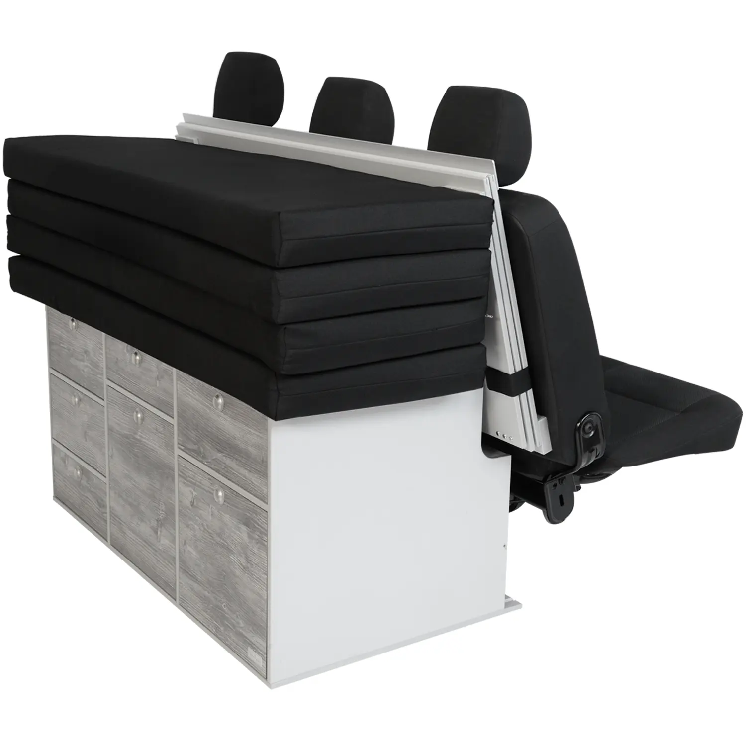 Sleeping system for kitchen VW T5 T6 Transporter Caravelle short wheelbase Packing condition