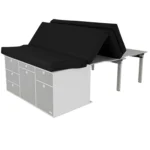 Sleeping system for Van kitchen 4-piece folding mattress