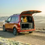 VanEssa sleeping system Renault Kangoo in winter