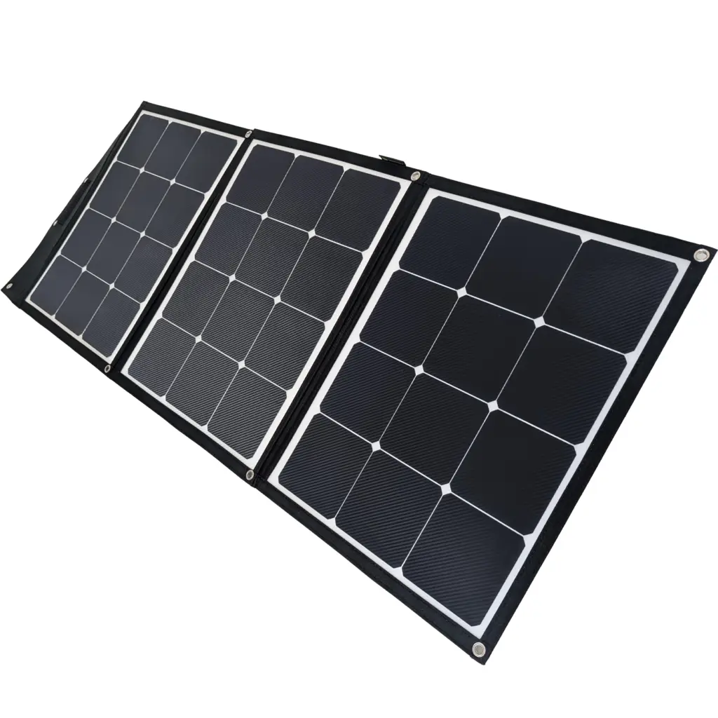 Wattstunde Sunfolder Faltmodul Solar 140Wh geoeffnet