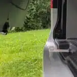 Heckklappenhaken Mercedes Van extralang-Länge beim Schliessen