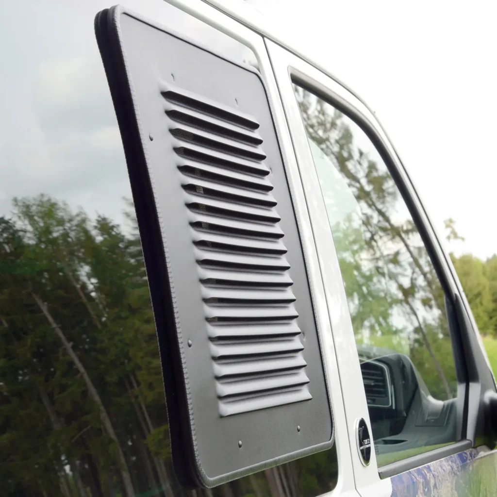 Ventilation grille for sliding windows VW T5 and T6
