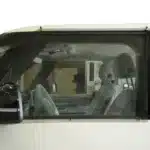 VanEssa mosquito net with magnetic attachment to the VW ID. Buzz