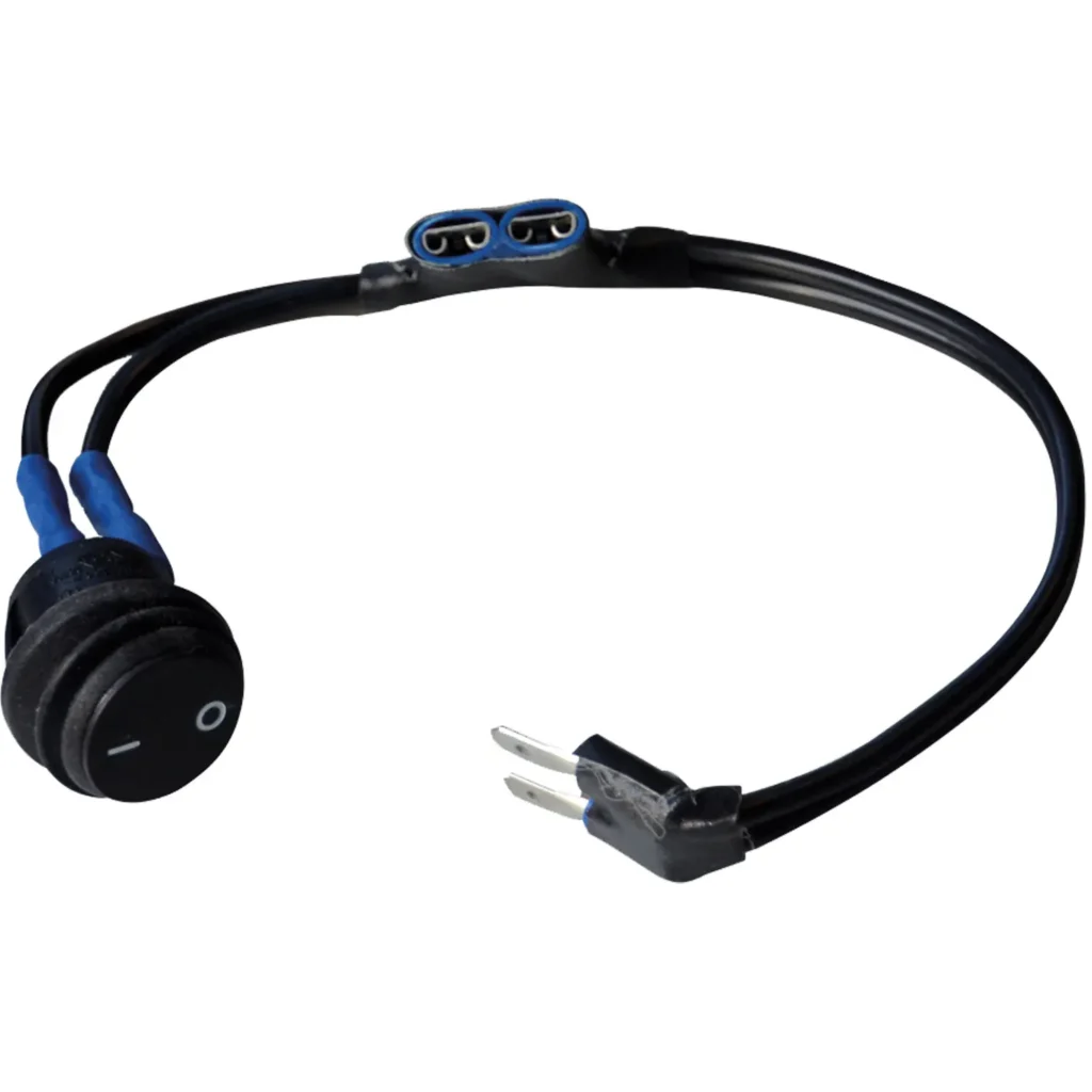 Rear light switch-off with toggle switch in VW Bus Multivan