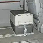 Bracket for Dometic compressor cool box in VW Multivan T5