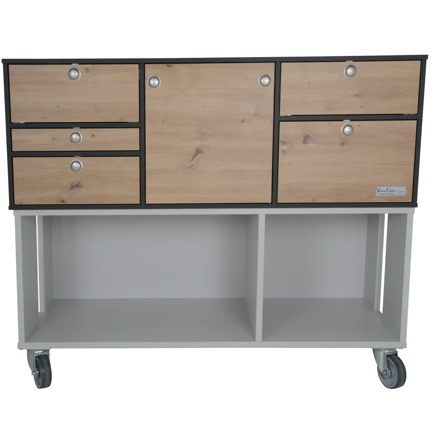 VanEssa Einbautrolley mit VanEssa Kueche