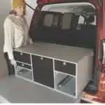 VanEssa Einbautrolley am Fahrzeug