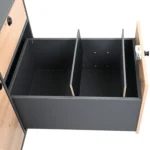 Einbau Unterteilungsfächer Graphit für VanEssa Heckküche Graphit