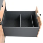 Einbau Unterteilungsfächer Graphit für VanEssa Heckküche Graphit