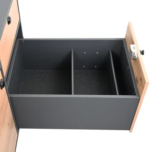 Einbau Unterteilungsfächer Graphit für VanEssa Heckküche Graphit