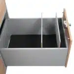 Einbau Unterteilungsfächer Silber für VanEssa Heckküche Silber