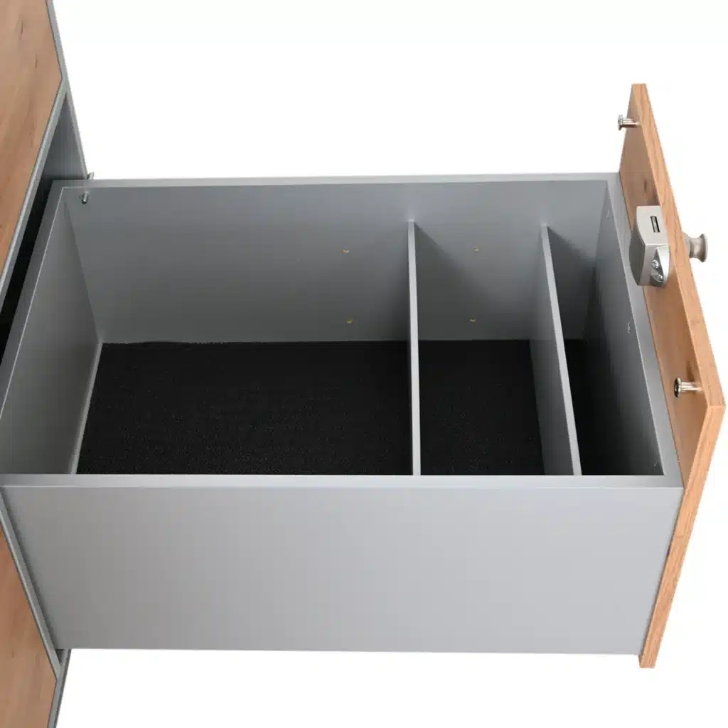 Einbau Unterteilungsfächer Silber für VanEssa Heckküche Silber