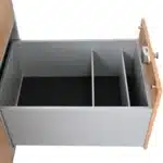 Einbau Unterteilungsfächer Silber für VanEssa Heckküche Silber