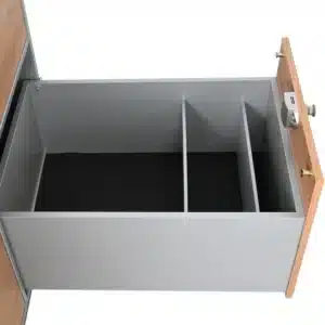 Einbau Unterteilungsfächer Silber für VanEssa Heckküche Silber