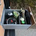 Unterteilungsfächer Silber für VanEssa Heckküche Silber