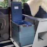 Dometic CFX2 28 cool box in the VanEssa ARCO system with pull-out compartment