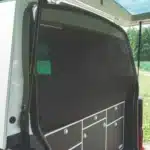 Rear mosquito net with magnets for VW Bus