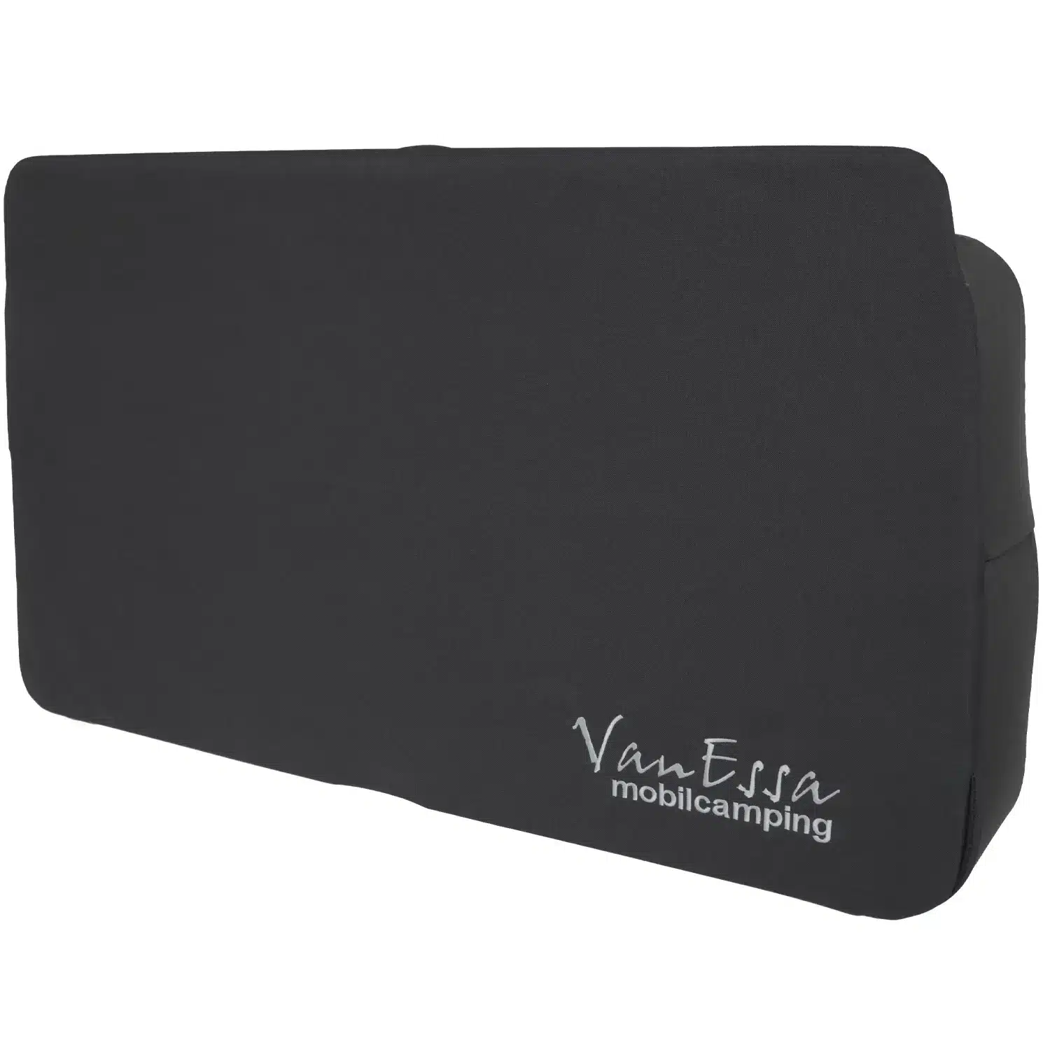 VanEssa Packtaschen VW T5 T6 anthrazit Rueckseite mit VanEssa-Logo
