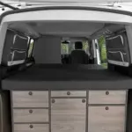VanEssa Packtaschen VW T5 T6 anthrazit Paar im VW Beach