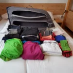 VanEssa Mercedes Packtasche anthrazit Packbeispiel