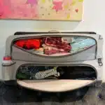 VanEssa Packtasche VW T5 T6 Packbeispiel auf Couch