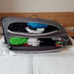 VanEssa Mercedes Packtasche anthrazit Packbeispiel