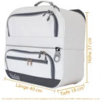 VanEssa pannier Stellantis PSA light gray Dimensions