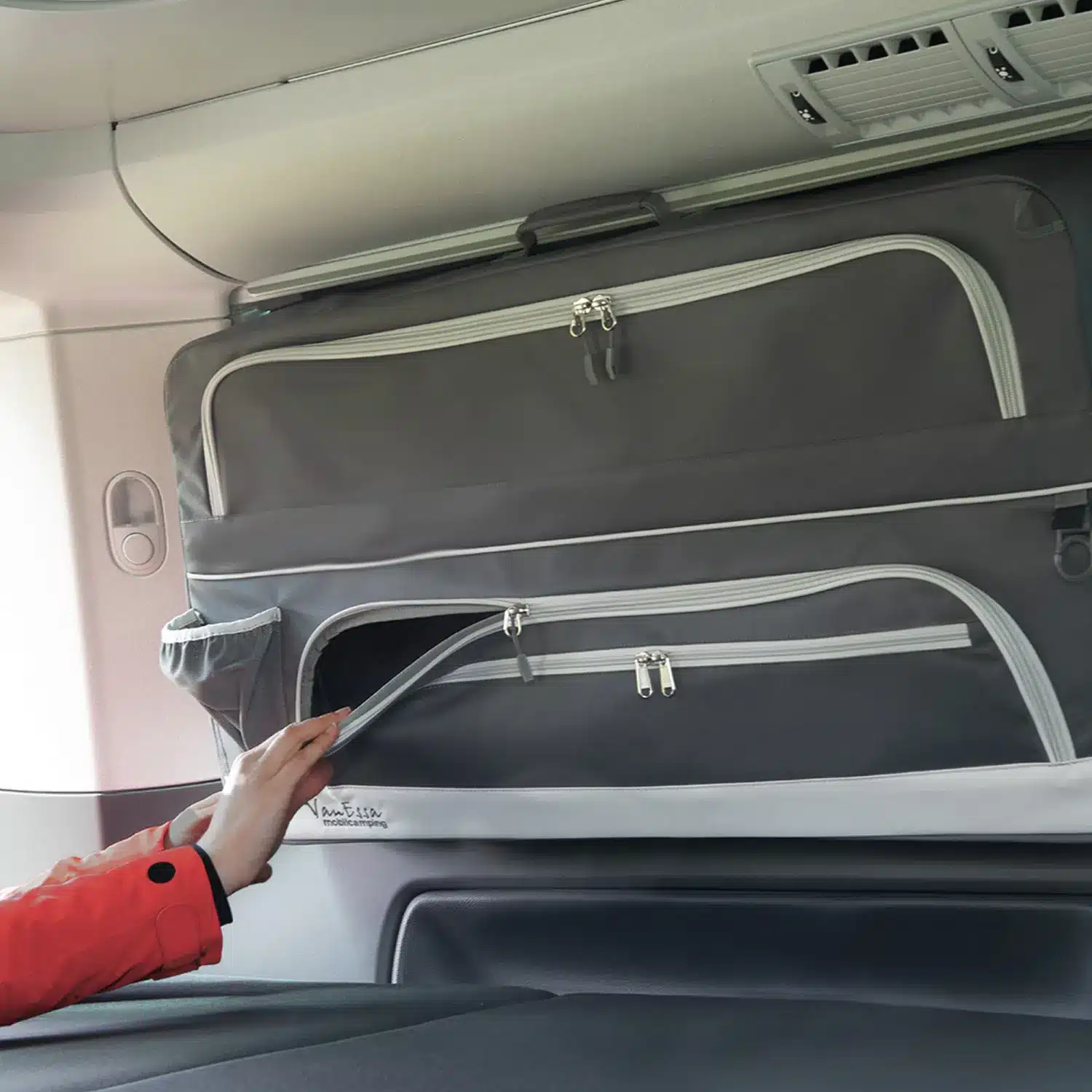 VanEssa pannier VW anthracite in Beach