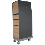 Rollplatte mit VanEssa Modulturm und Aufsatz