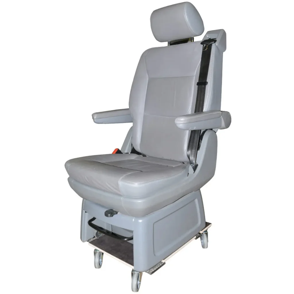 VanEssa Rollplatte mit VW Einzelsitz Multivan