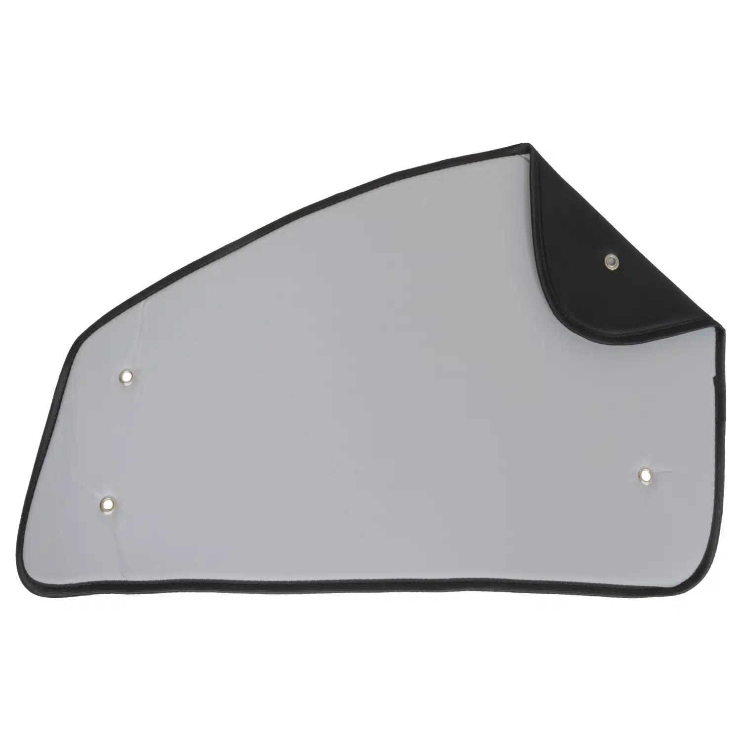 VanEssa thermal mats blackout Black Edition VW Caddy, Tourneo Connect front single mat gray side