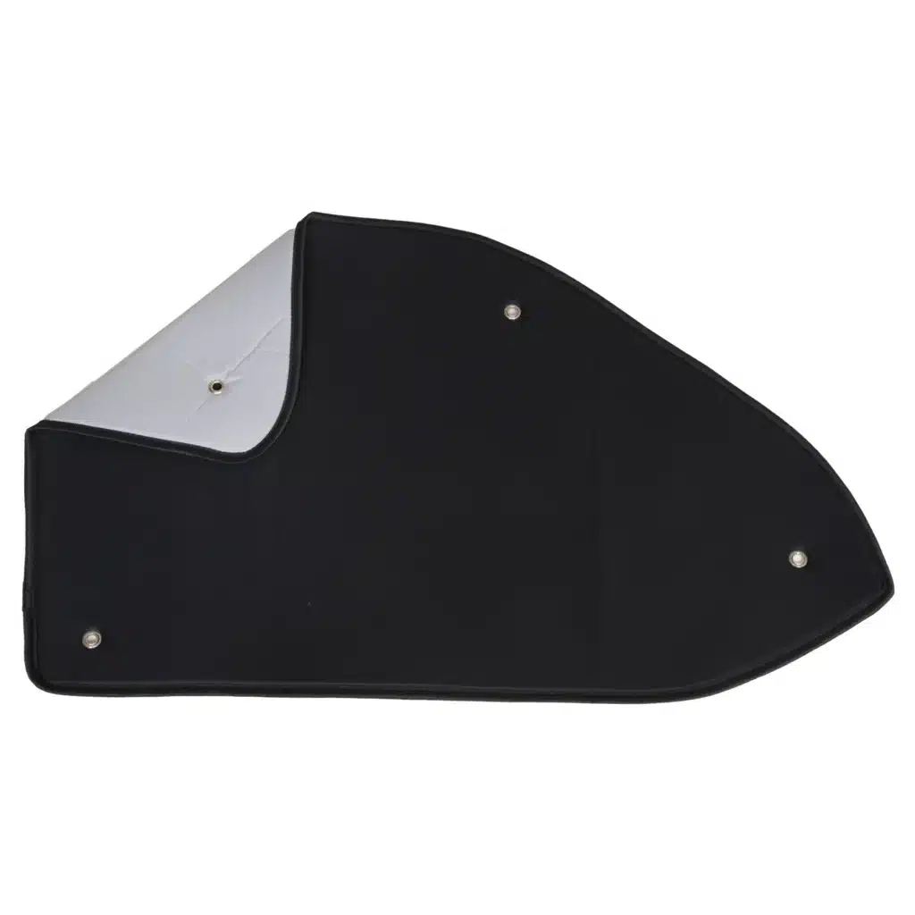 VanEssa Thermomatten Verdunklung VW T6/T6.1 Front Einzelmatte schwarze Seite