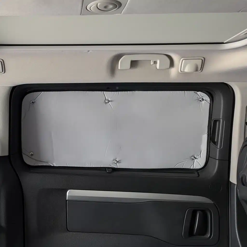 Verdunklung Thermomatten Black Edition PSA Stellantis Heck Schiebetür