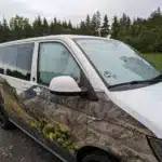 Thermal mats blackout Black Edition VW T5 T6 T6.1 front set exterior