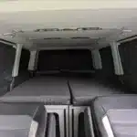 Thermal mats blackout Black Edition VW T5 T6 T6.1 rear set interior