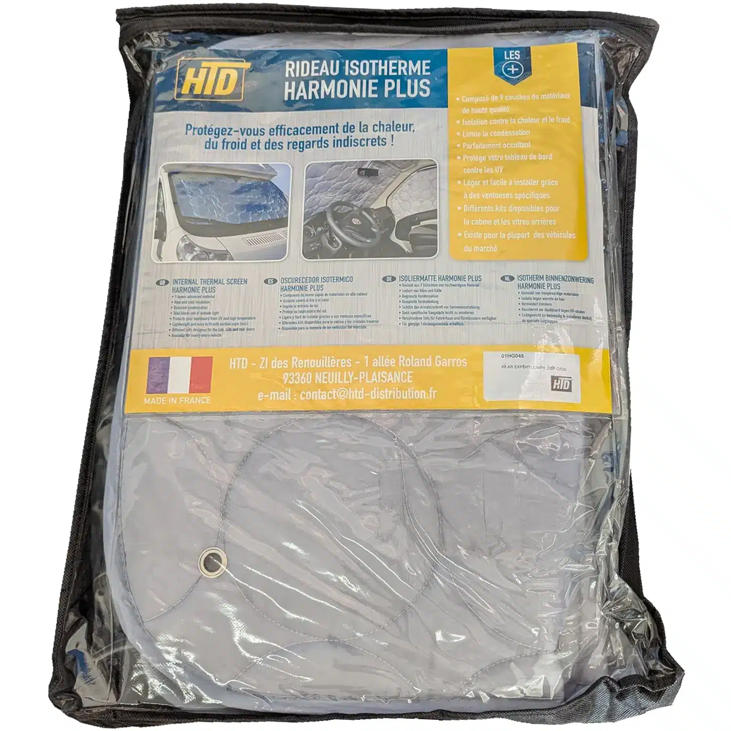 VanEssa Thermomatten Verdunklung Scudo Expert Jumpy Packsack