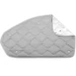 Blackout thermal mats Ford Custom front gray side