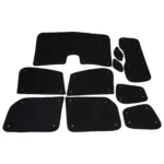 VanEssa thermal mats blackout Black Edition Renault Kangoo 3, T-Class, Citan 2, Nissan Townstar, complete set