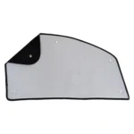 VanEssa Thermomatten Verdunklung Black Edition PSA Stellantis Front Einzelmatte graue Seite