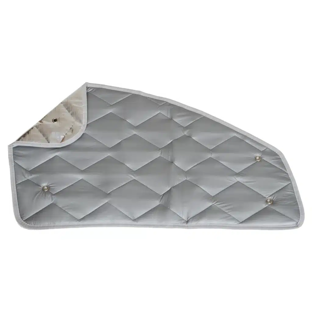 VanEssa thermal mats blackout VW Caddy 5 gray side