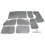 VanEssa Thermomatten Verdunklung VW Caddy Maxi 5 Komplettset