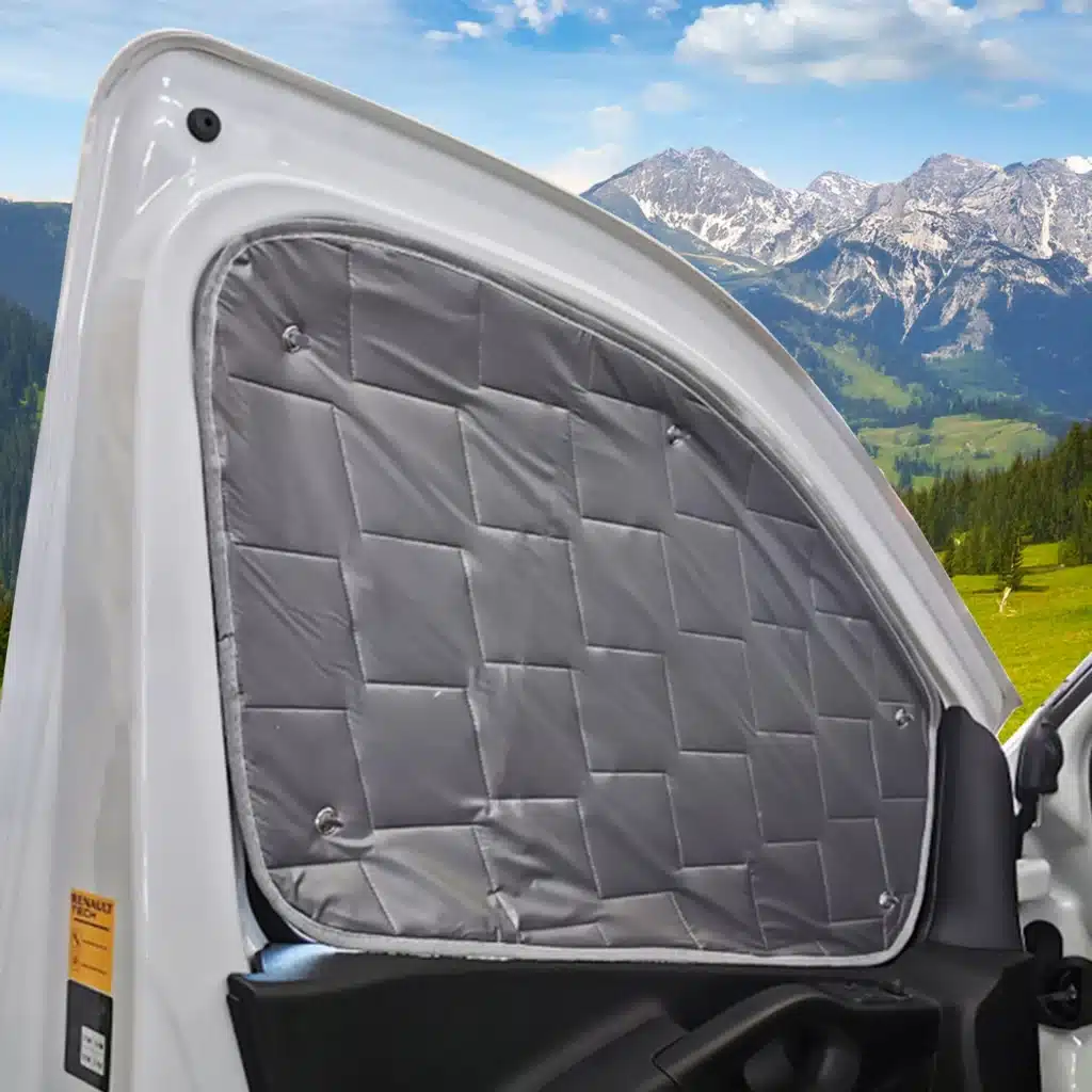 Verdunklung, Thermomatten Vivaro B, Trafic 3, Primastar, NV300, Talento, Fahrerseite innen