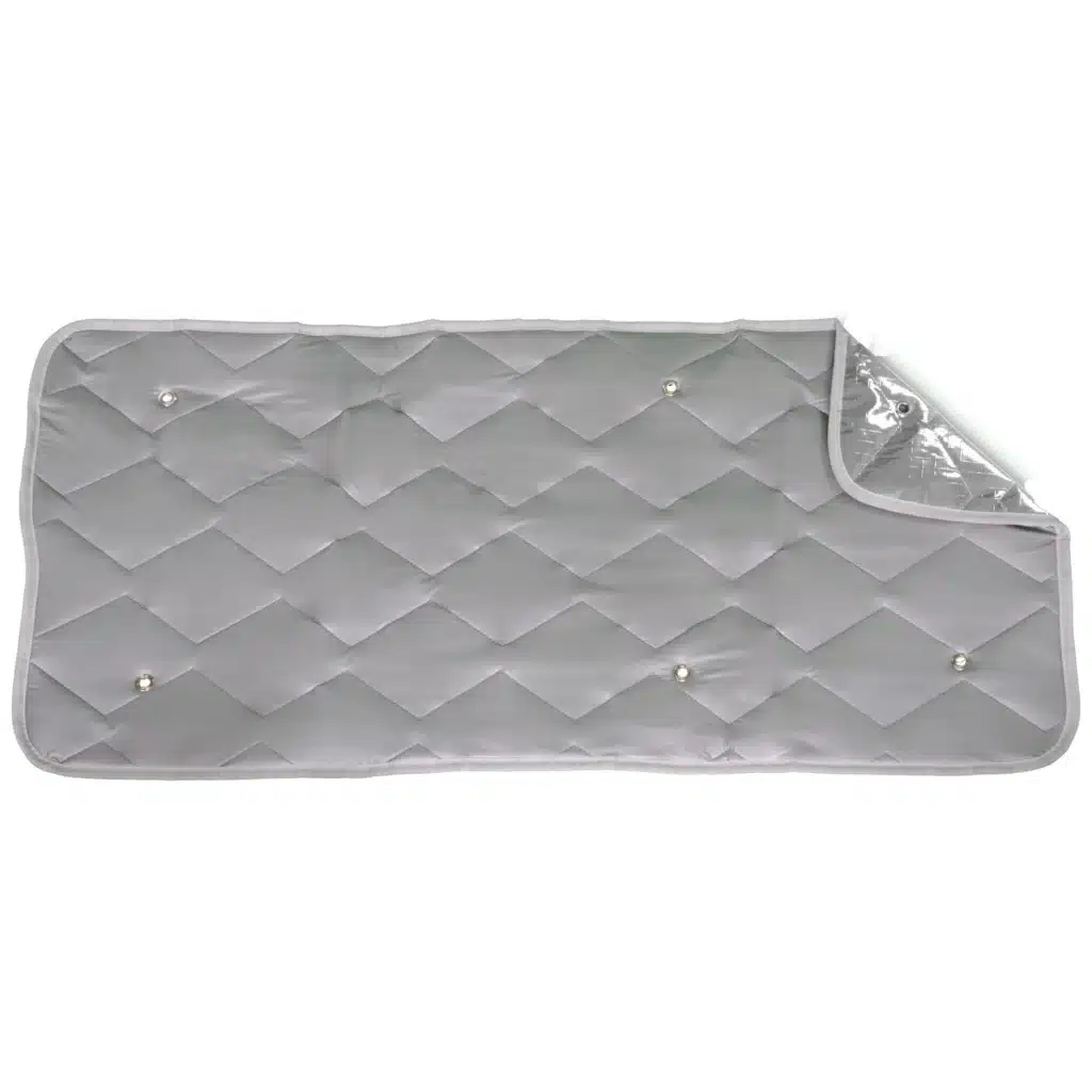 VanEssa thermal mats blackout VW T5/T6/T6.1 rear single mat gray side