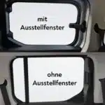 Blackout Berlingo Rifter Proace City Verso Doblo III, Combo E - Window comparison with or without opening window