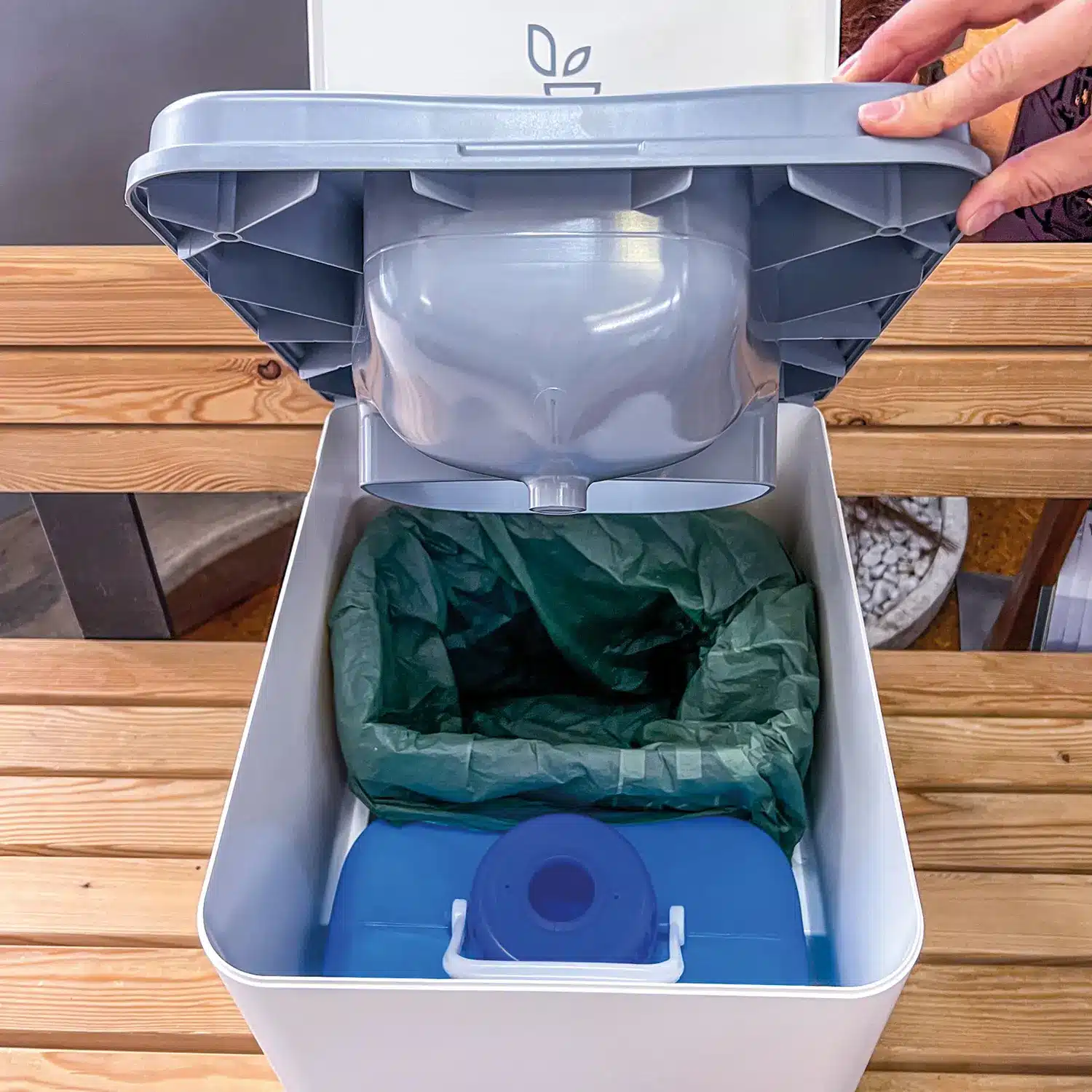 Trelino Evo M Trenn-Toilette handhabung