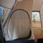 Vaude Innenzelt Zelt im Vorzelt Drive Van Aufbaubild Beispiel