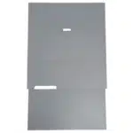 Schlafsystem zur Heckkueche mit Liegeflaeche ohne Matratzen Ansicht von oben