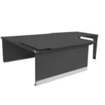 Schlafsystem Surfer geteilt Kia PV5 Schlafboard halb aufgebaut