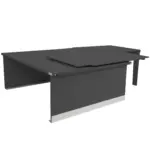 Schlafsystem Surfer geteilt Kia PV5 Schlafboard schiebend